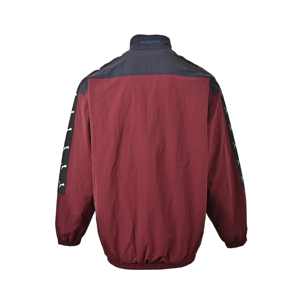 Balenciaga/Puma co-branded purple retro logo jacket