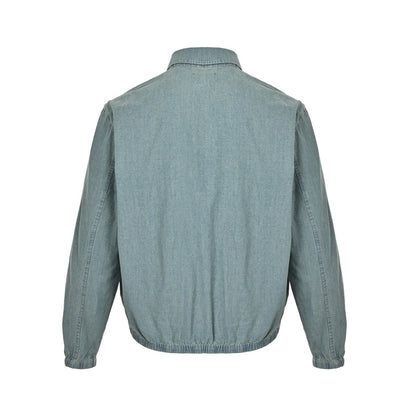 Ralph Lauren embroidered color label denim jacket