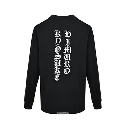 Chrome Hearts/Chrome Heart Griffin Sanskrit printed long sleeves