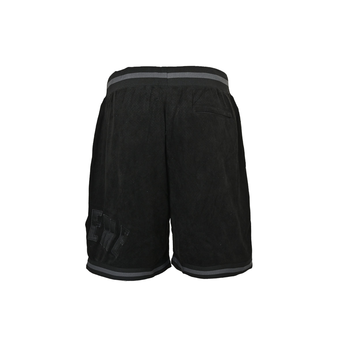 Supreme suede mesh shorts