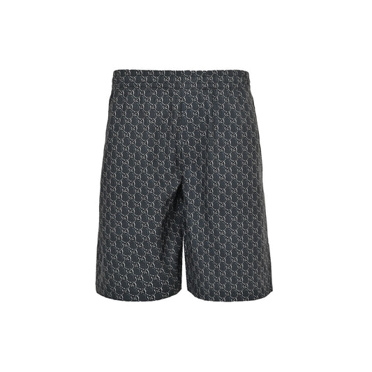 Gucci 25ss all-over printed presbyopic shorts