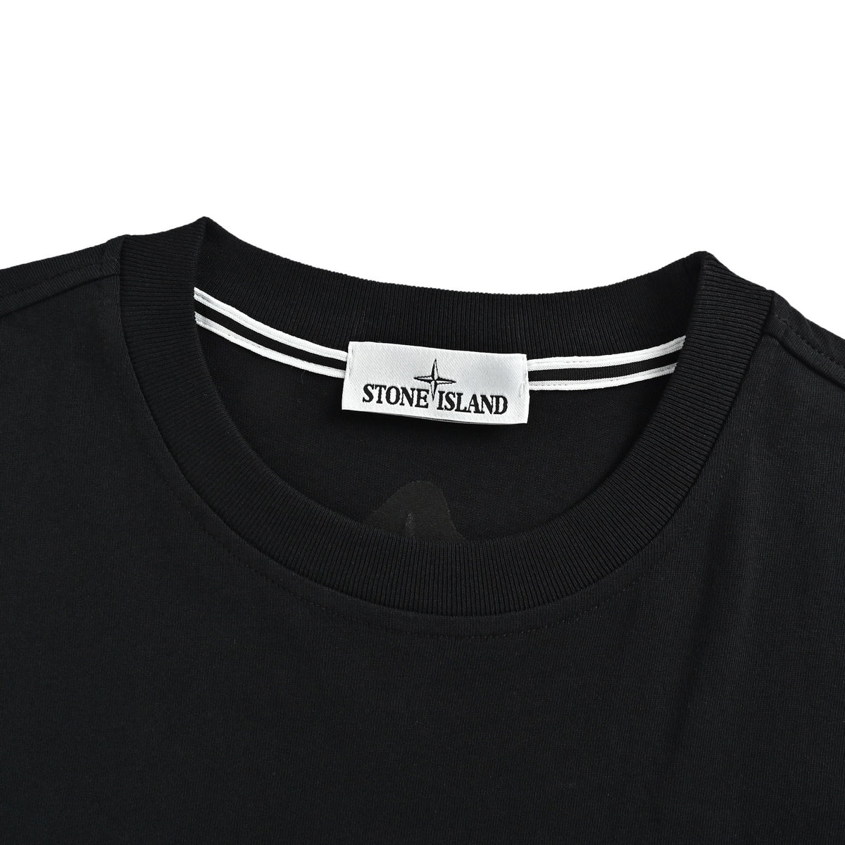 Stone Island chest pocket round neck short sleeves
