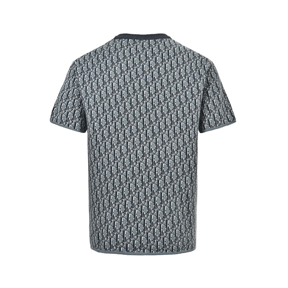 Dior 26ss old flower jacquard knitted short sleeves