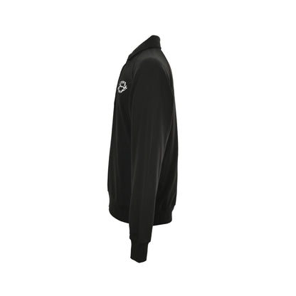 GIVENCHY grass embroidered corolla POLO collar sweatshirt