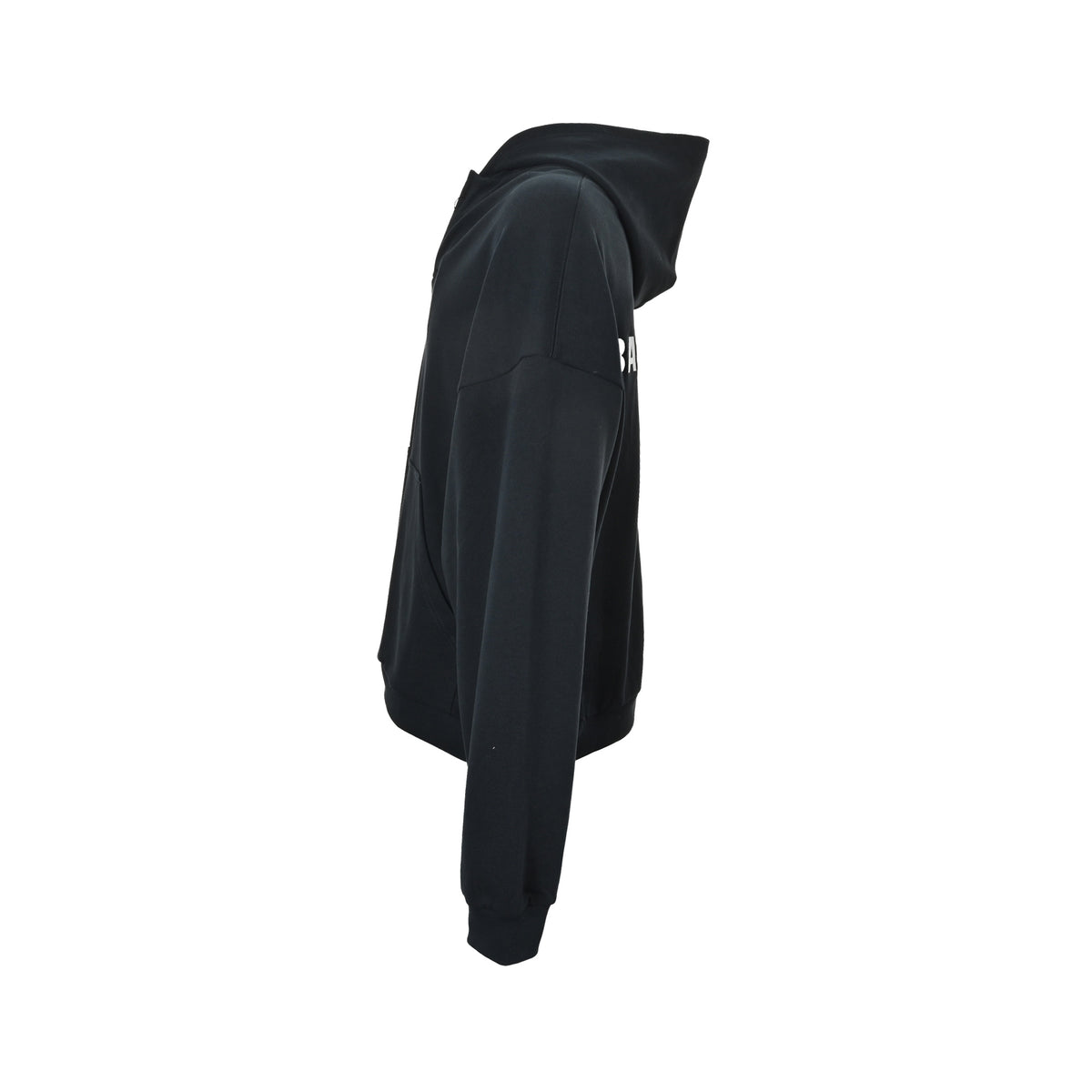 Balenciaga V-neck embroidered letter hooded sweatshirt