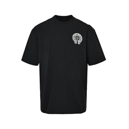 Chrome Hearts/Chrome Heart Pearl Horseshoe Short Sleeve