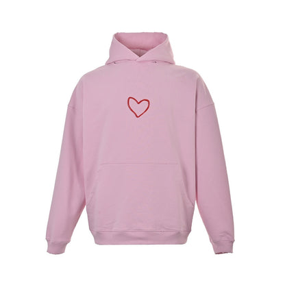 Balenciaga/Balanciaga 24Fw Valentine's Day Love Hooded Sweatshirt