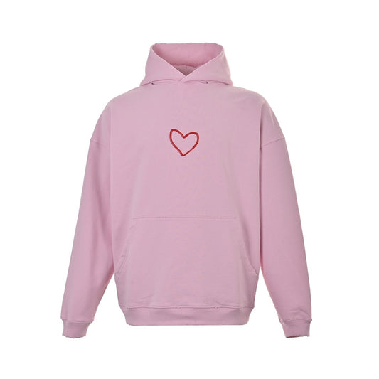 Balenciaga/Balanciaga 24Fw Valentine's Day Love Hooded Sweatshirt