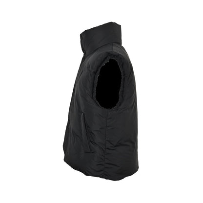Ami 25Fw embossed love down vest