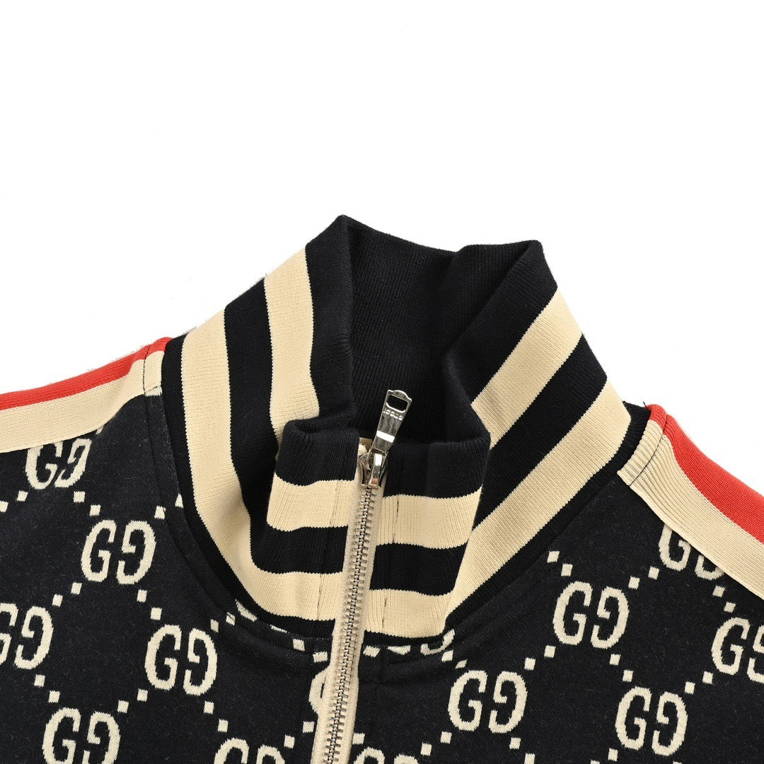 Gucci classic all-over jacquard logo suit jacket