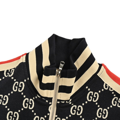 Gucci classic all-over jacquard logo suit jacket