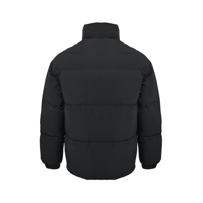 Prada triangle stand collar down jacket