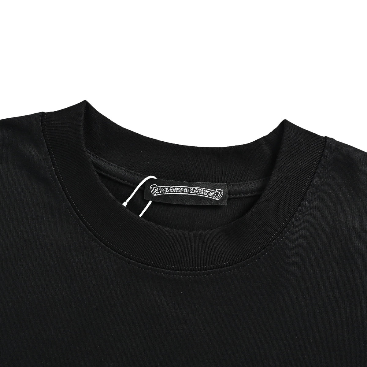 Chrome Hearts colorful cross embroidery round neck short sleeves