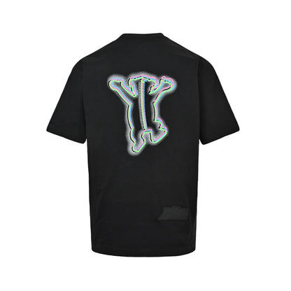 We11 Done colorful phantom bear print short sleeves