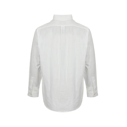 Ralph Lauren small label war horse embroidered linen shirt