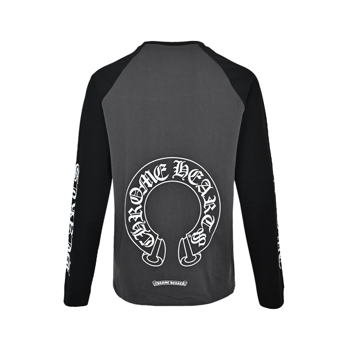 Chrome Hearts Horseshoe Splicing Long Sleeve T-Shirt