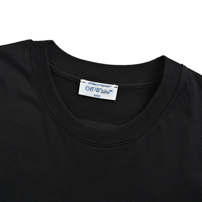 OFF WHITE CO VIRGIL Sakura arrow print short sleeves