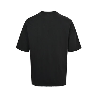 Ami Paris woven love embroidered short sleeves