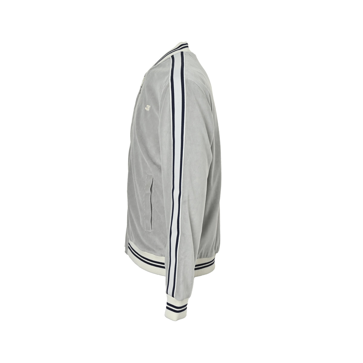 Celine Arc de Triomphe embroidered striped suit jacket