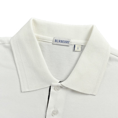 Burberry War Horse Embroidered Polo Short Sleeve