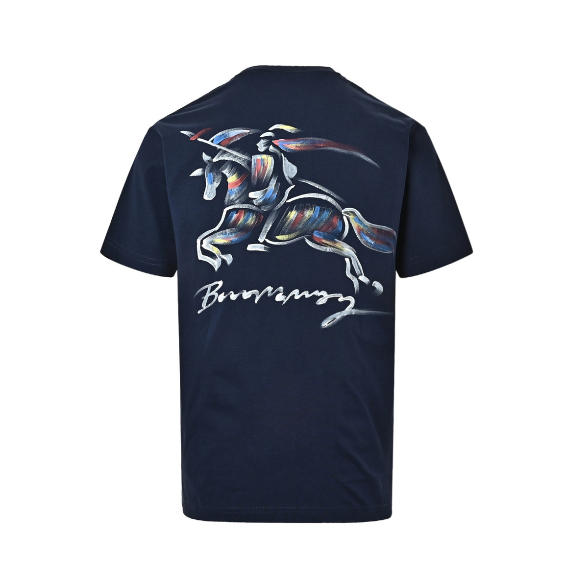 Burberry watercolor knight inkjet print short sleeves