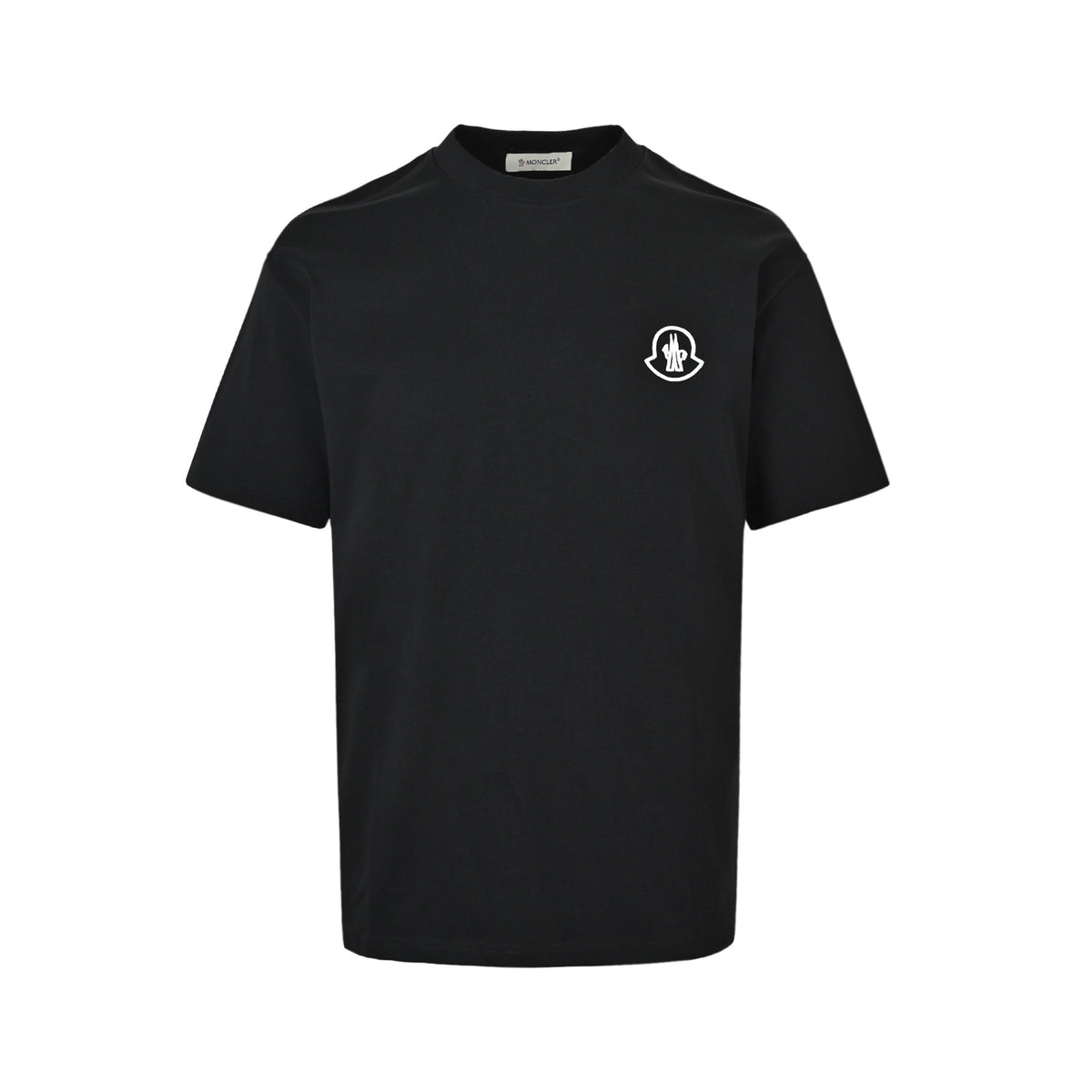 Moncler/Mask 1952 Embroidered Logo Round Neck Short Sleeves