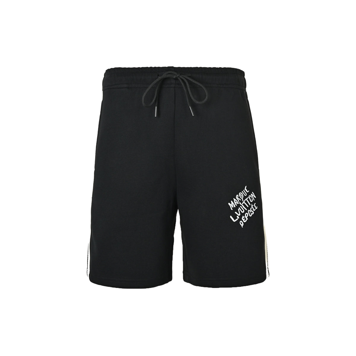 Louis Vuitton embroidered letter web shorts