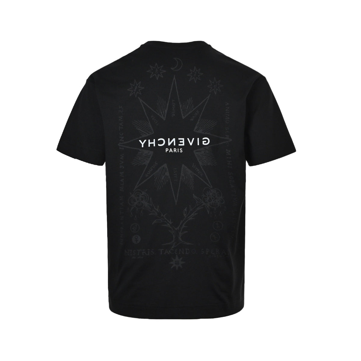 GIVENCHY tarot card star printed short sleeves