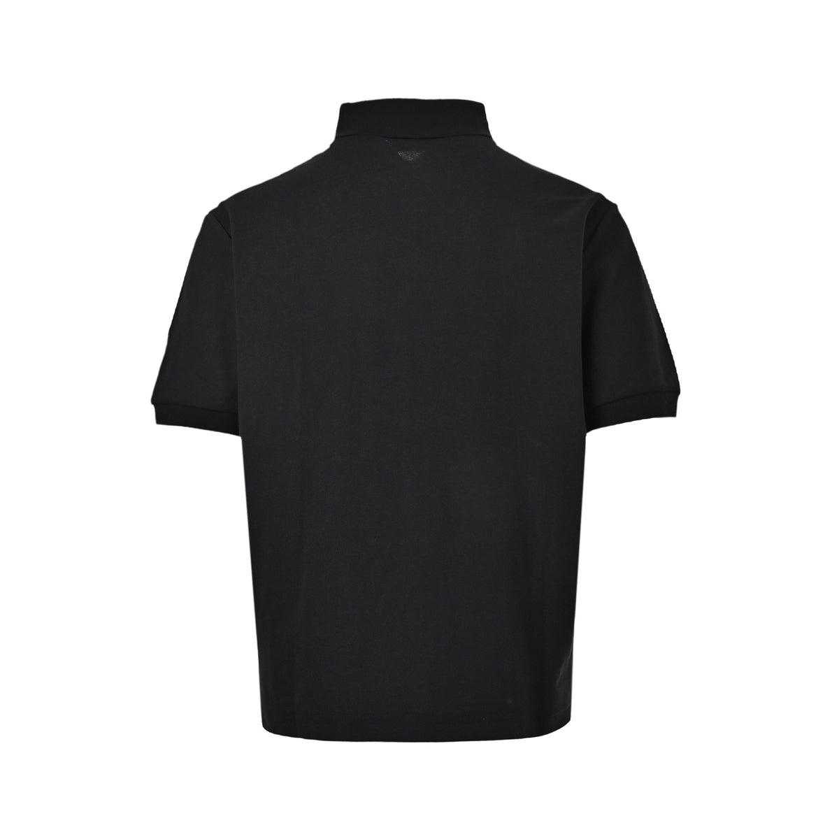Prada 25ss letter embroidered Polo short sleeves