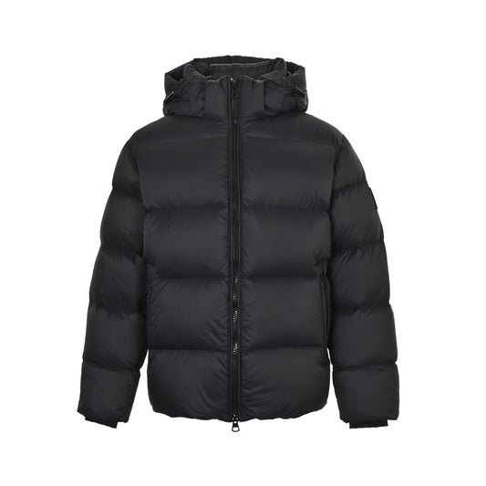 Burberry full-color tape letters micro-label letter bread down jacket