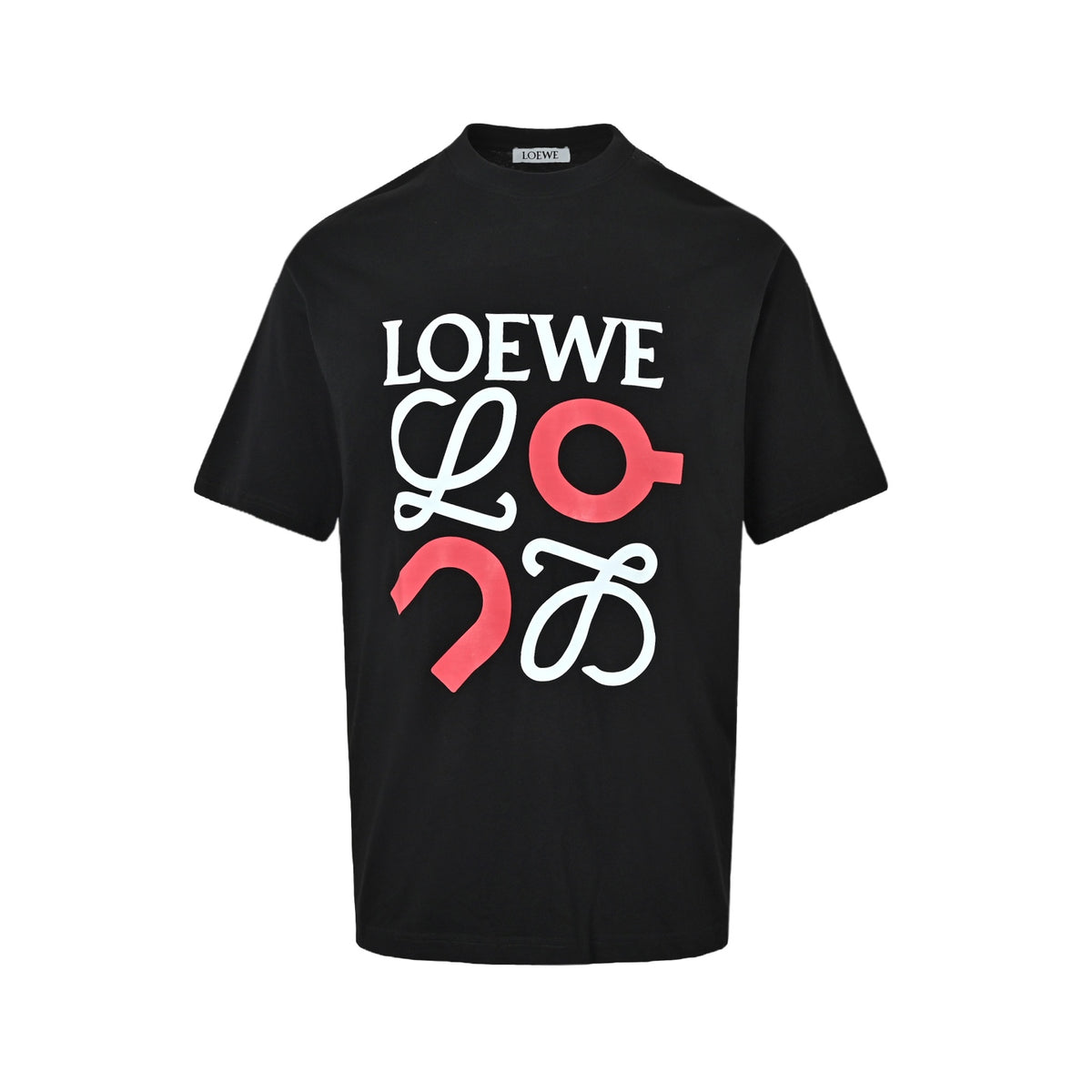 Loewe/Luo Yiwei ON jointly printed short-sleeved shirt