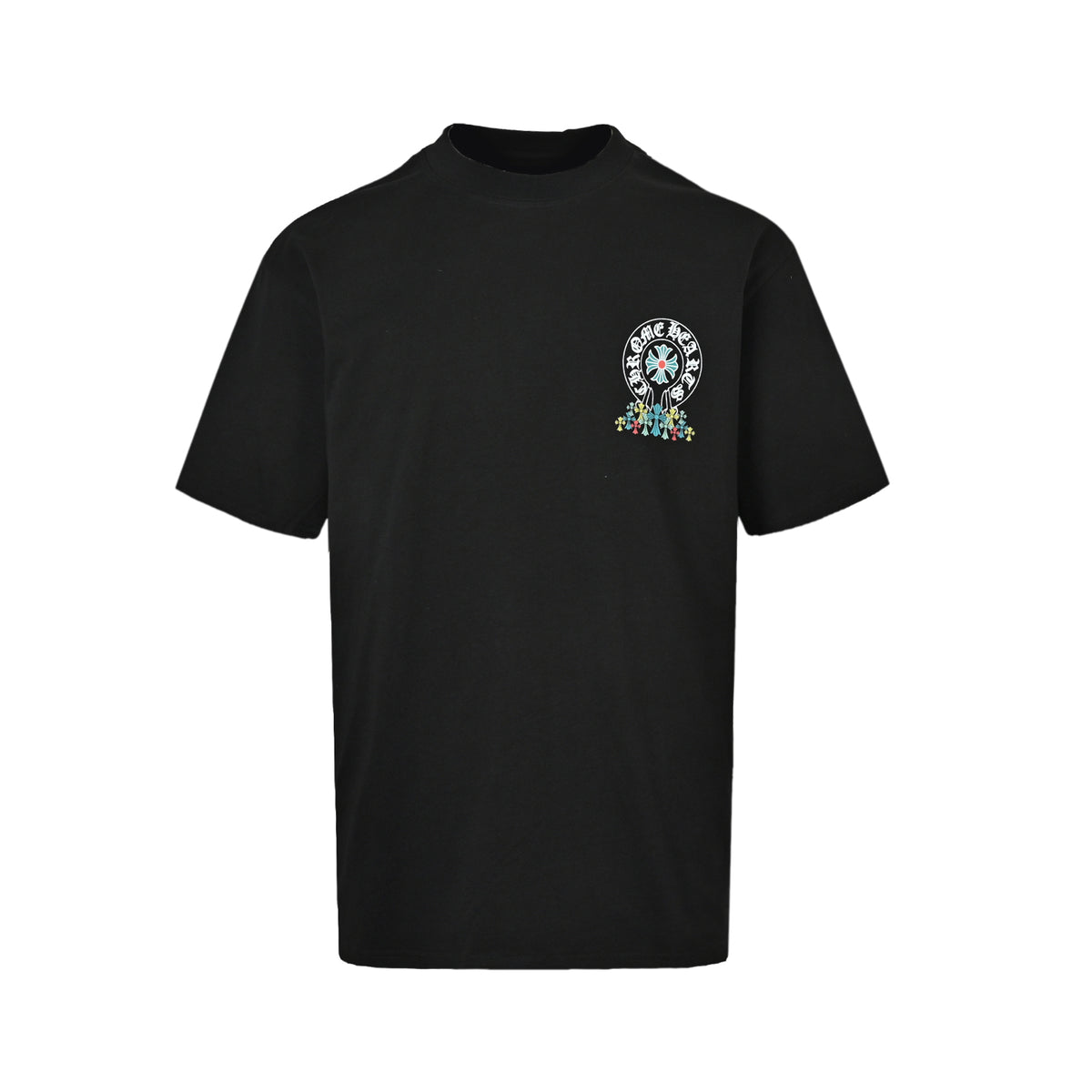 Chrome Hearts/Chrome Heart Green Cross Short Sleeve