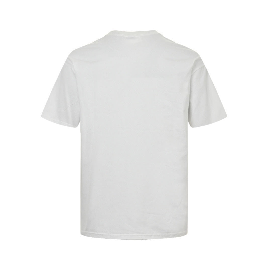 Burberry 24ss short sleeves with war horse embroidery on the chest
