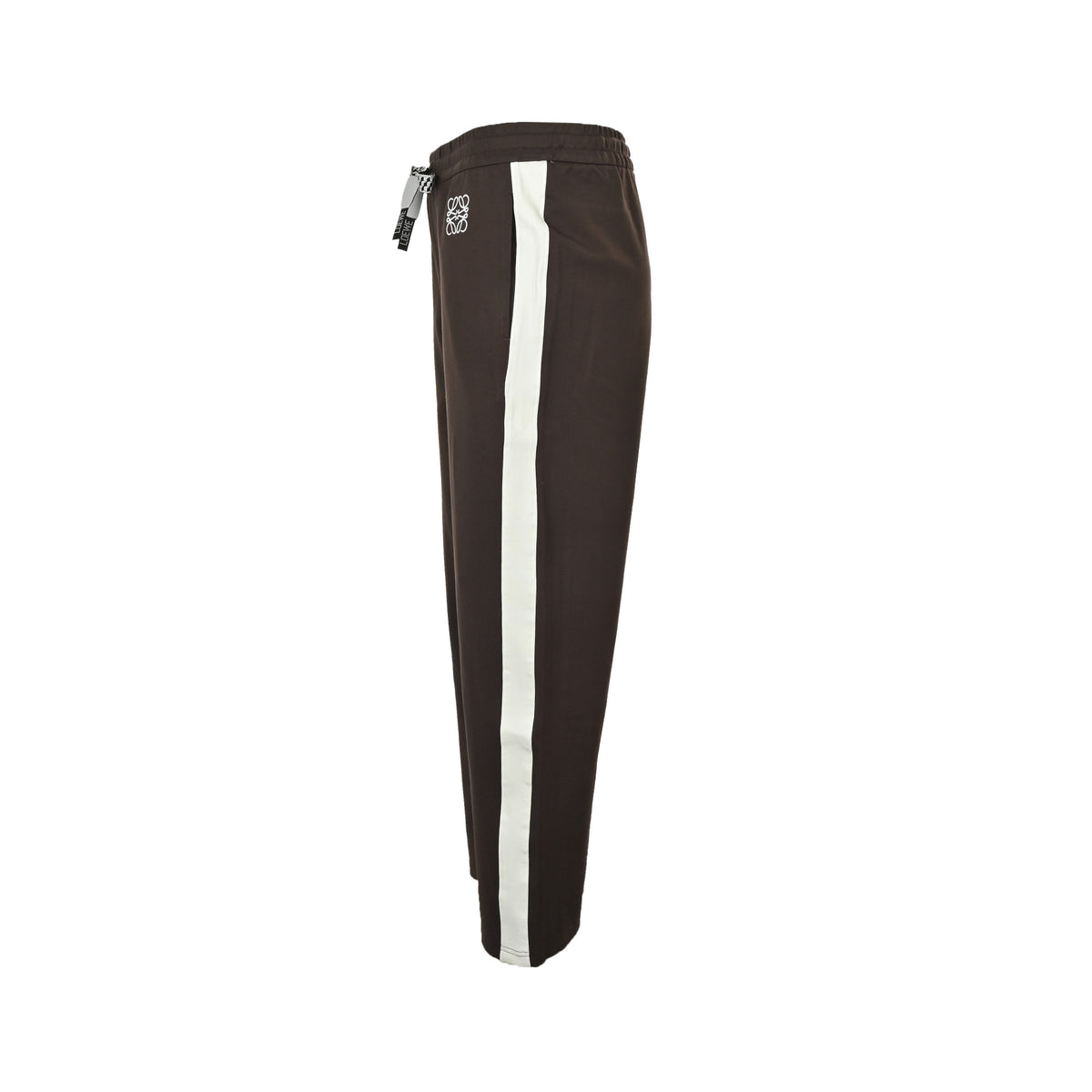 Loewe/Luo Yiwei color block webbing logo embroidered suit trousers
