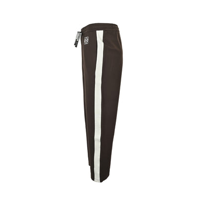 Loewe/Luo Yiwei color block webbing logo embroidered suit trousers