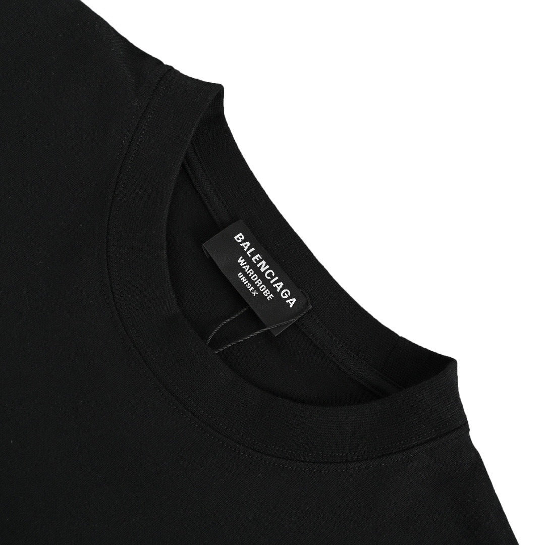 Balenciaga/Balanciaga 23ss mosaic print short sleeves