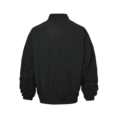 Balenciaga/Balanciaga Luxury embroidered baseball flight cotton jacket