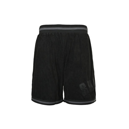 Supreme suede mesh shorts