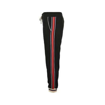 Gucci full double G jacquard red and green striped webbing suit trousers
