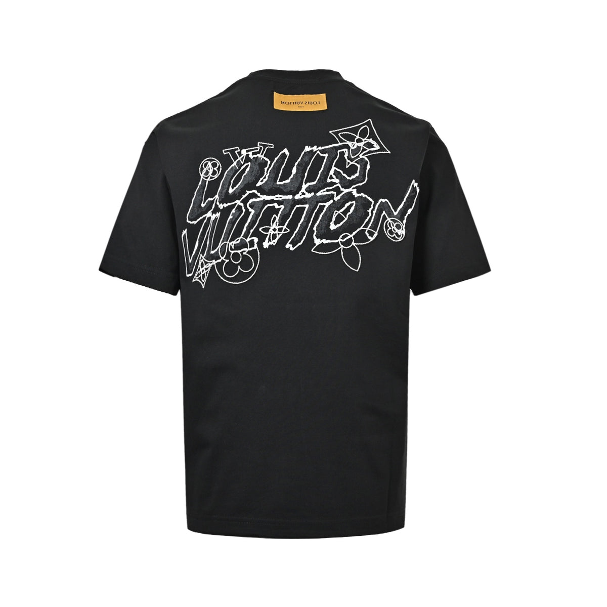 Louis Vuitton 26ss short sleeves with presbyopia logo embroidery on the chest
