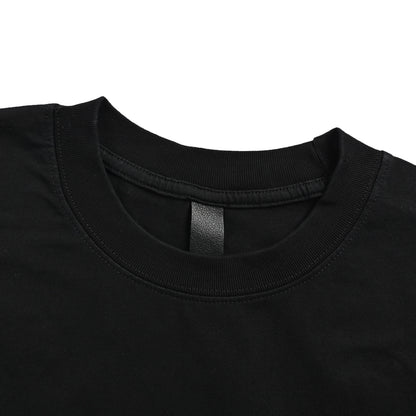 Chrome Hearts/Chrome Heart 26ss Heavy Industry Hollow Embroidered Short Sleeves