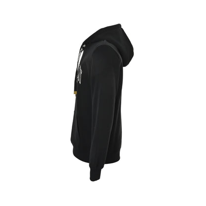 Louis Vuitton towel patch letter hooded sweatshirt