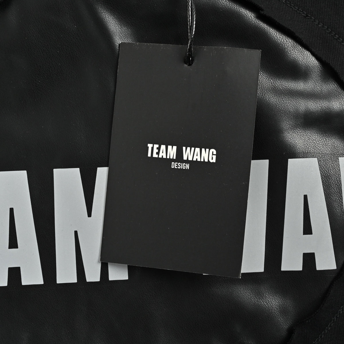 TEAM WANG 25ss bubble design short sleeves