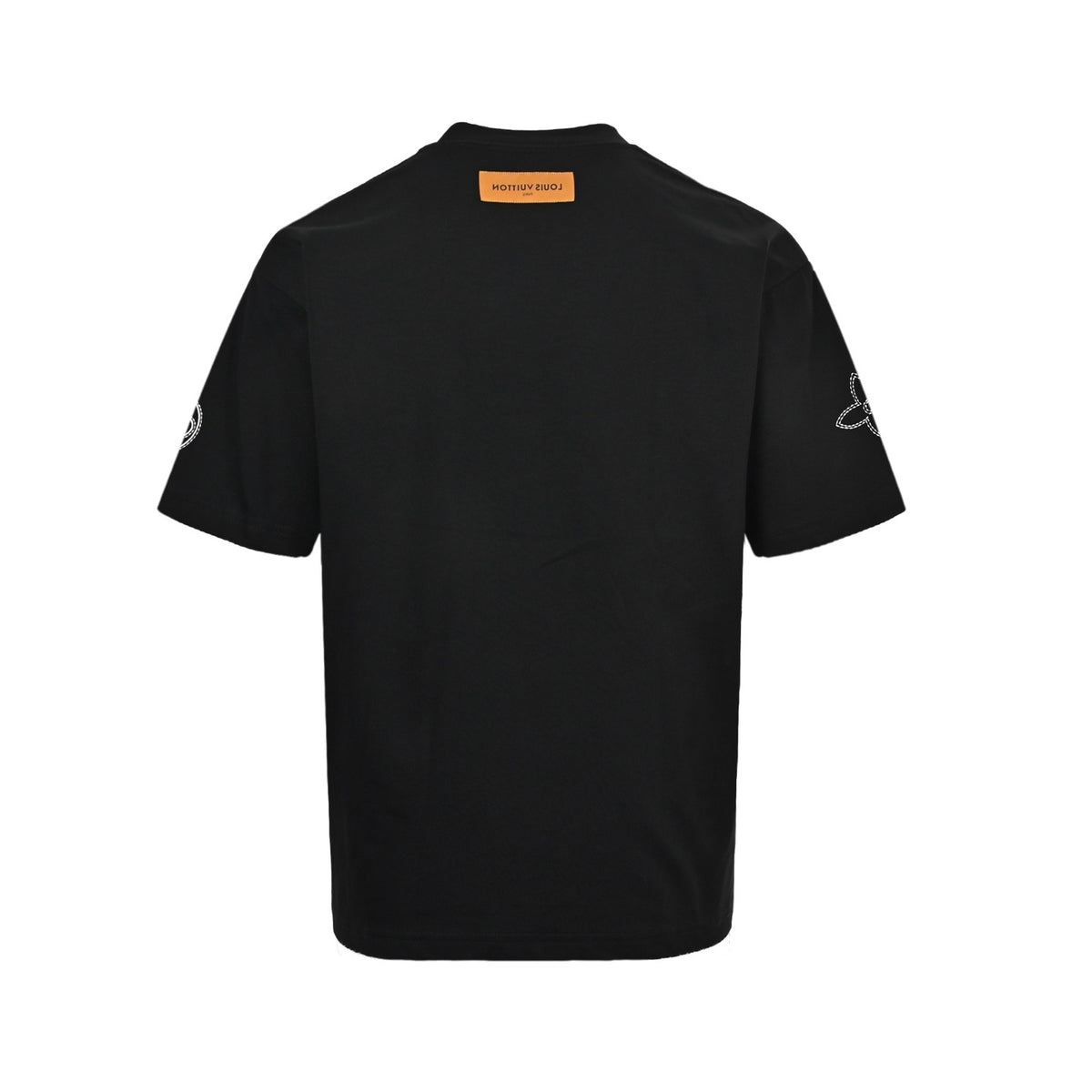 Louis Vuitton 26ss short sleeves with letter logo embroidery on the chest