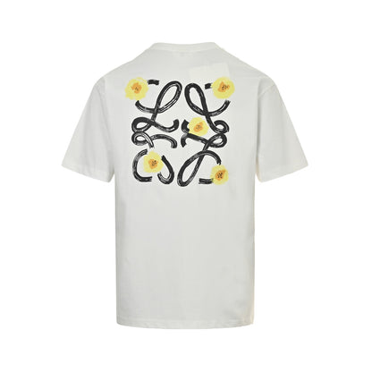 Loewe 25ss Daisy Logo Print Short Sleeve
