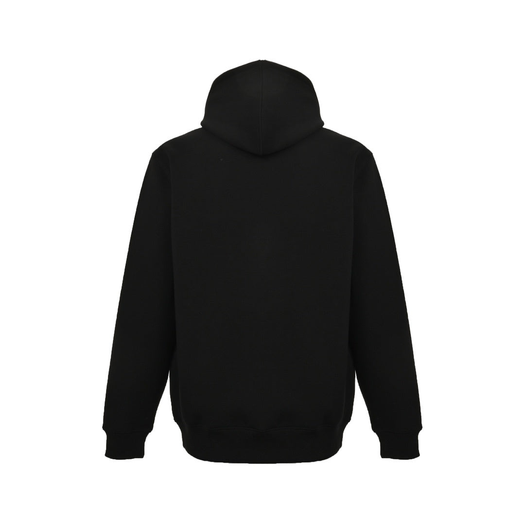 Gucci 24Fw small label space cotton composite knitted hooded sweatshirt