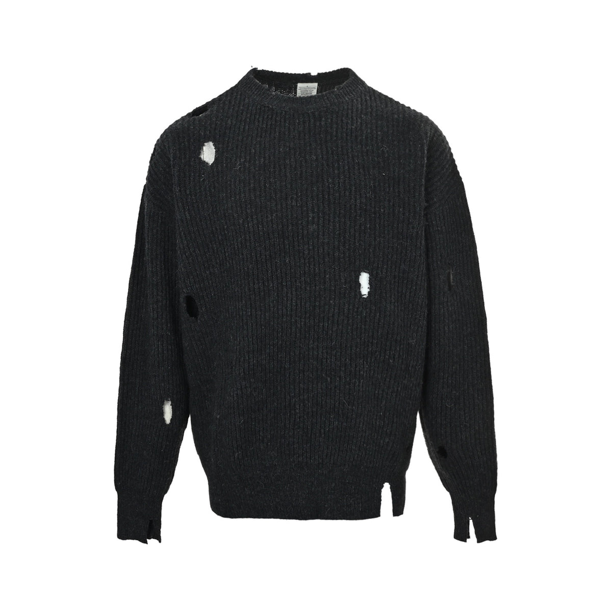 Saturday Ofus ripped lazy crew neck sweater
