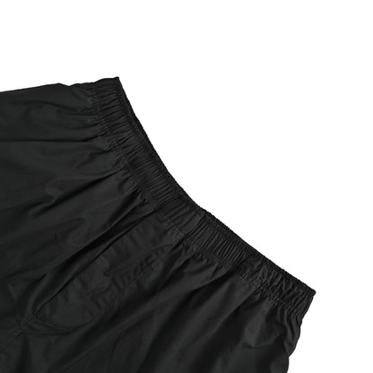 Balenciaga mottled gothic letter print shorts