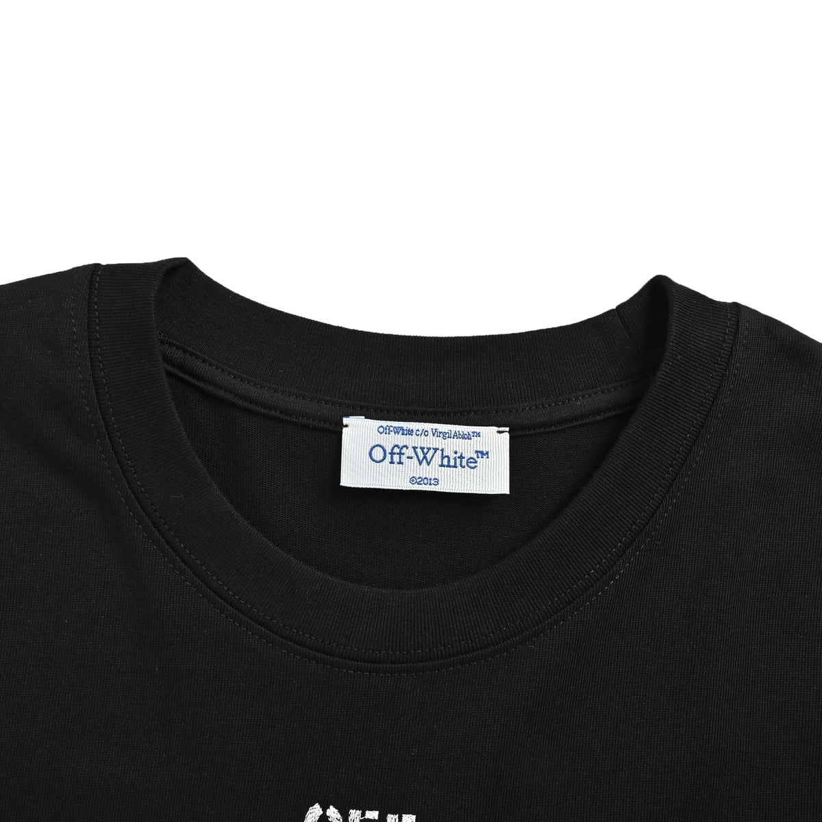 OFF WHITE CO VIRGIL beaded line short sleeves