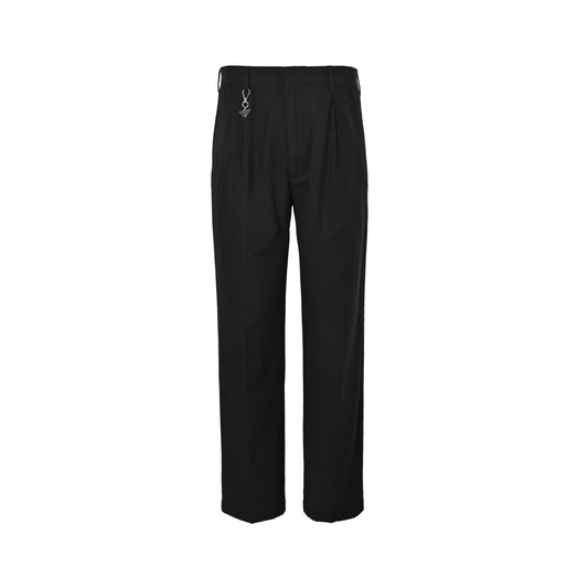 Prada triangle key ring trousers